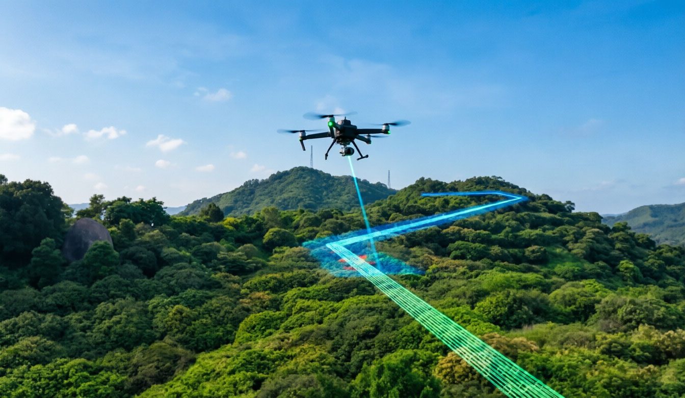 The whole process of drone power inspection: from route planning to AI defect identification