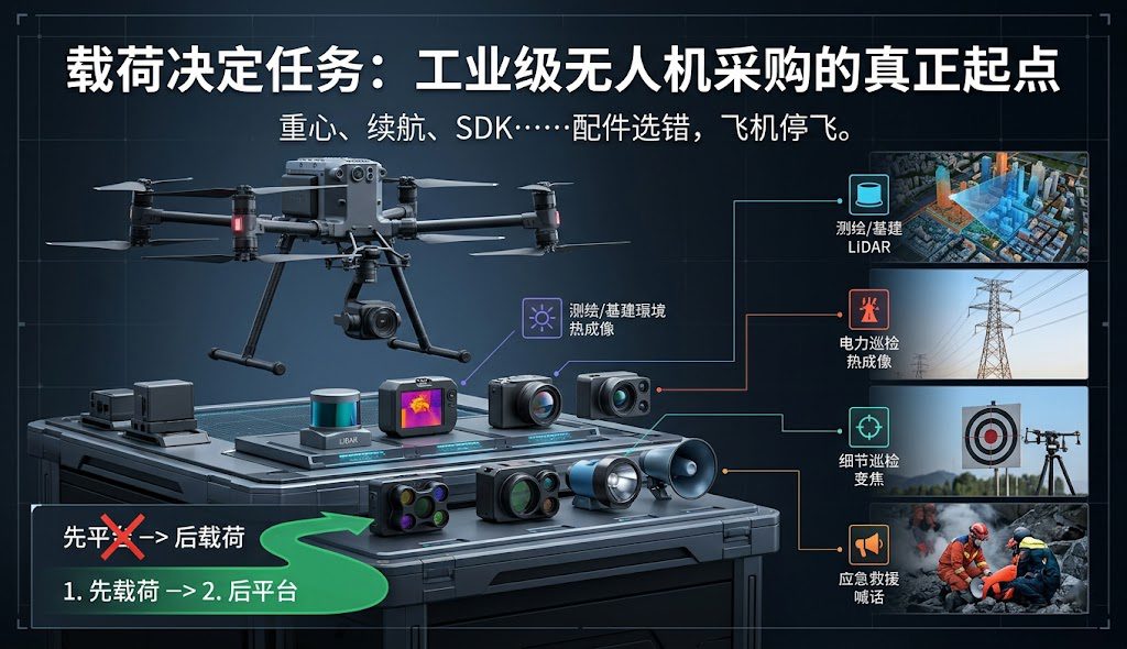 Think about payload before buying a drone: A critical decision that gets skipped
