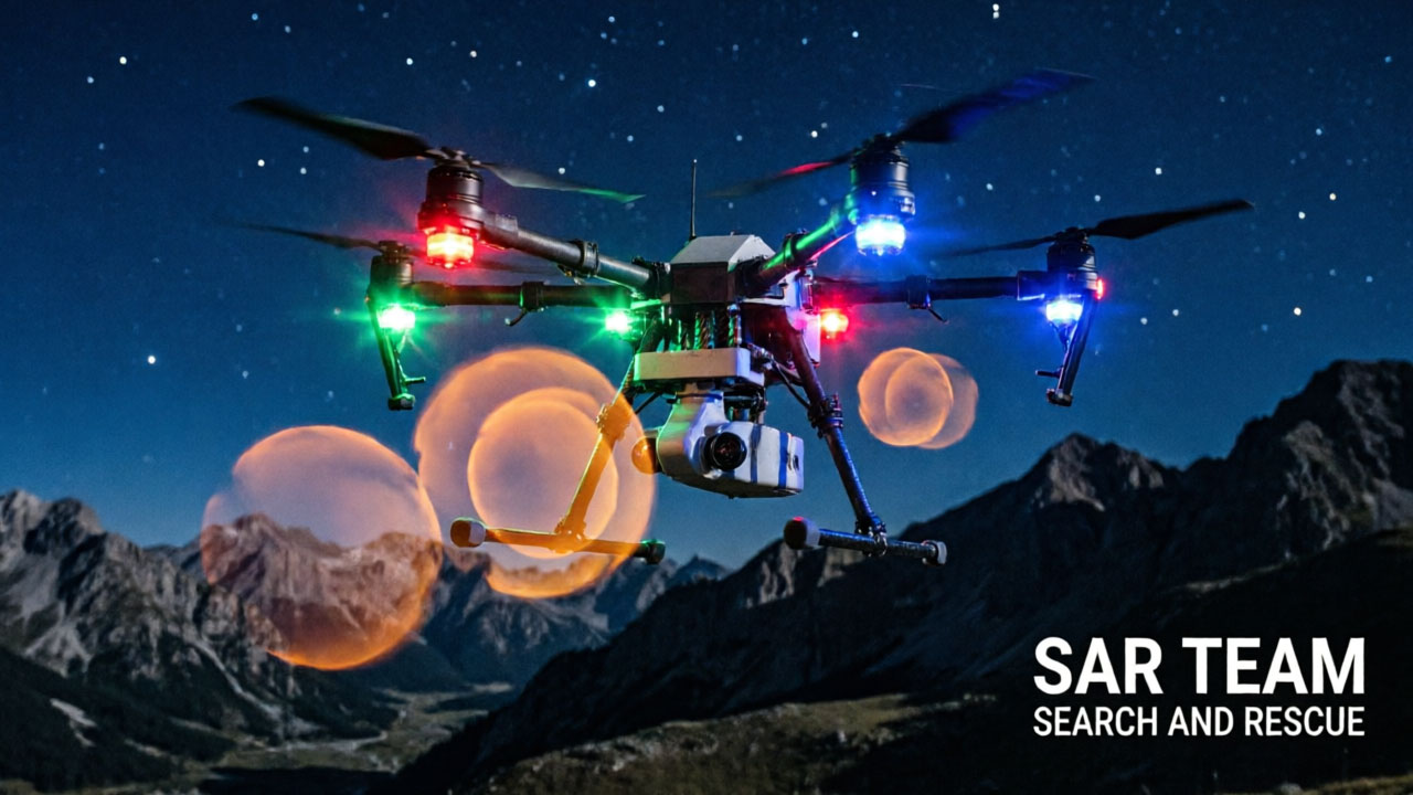 Drone Strobe Lights in Night Search and Rescue: Real-World Applications and Tactical Guide
